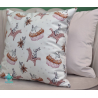 Sweety bunny decorative square pillowcase