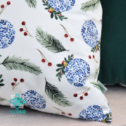 Dekoratyvinis kalėdinis pagalvės užvalkalas