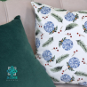 Christmas baubles decorative pillowcase