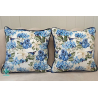 Hydrangea I decorative pillowcase with piping