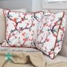 Sakura dekoratyvinis pagalvės užvalkalas su vamzdeliais