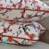 Taie d'oreiller décorative Sakura avec passepoil