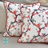 Decoratief kussensloop Sakura met bies